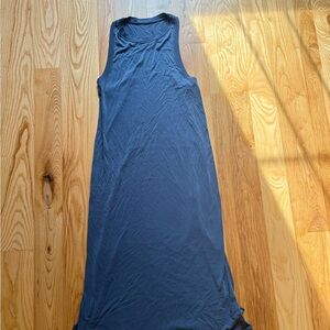 Lululemon Sleeveless Grey Maxi Dress